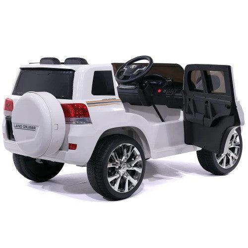 2023 12V Toyota Land Cruiser Kids Ride On Car with Remote Control - Toytexx 2023 12V Toyota Land Cruiser Kids Ride On Car with Remote Control - Toytexx